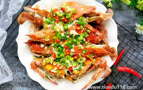 清蒸梭子蟹黃怎么流出來了3