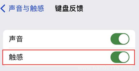 ios16鍵盤震動(dòng)怎么開4