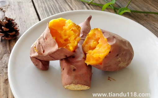 空氣炸鍋烤紅薯刷油還是不刷油好吃3