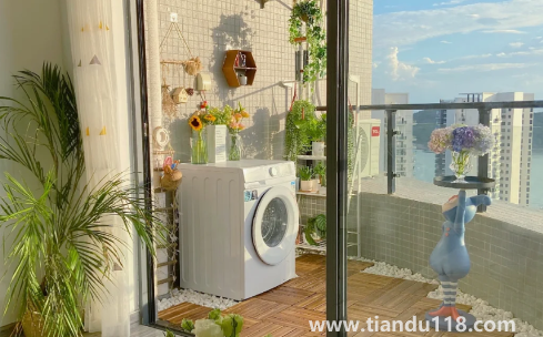 開放式陽臺能裝電動晾衣架嗎1