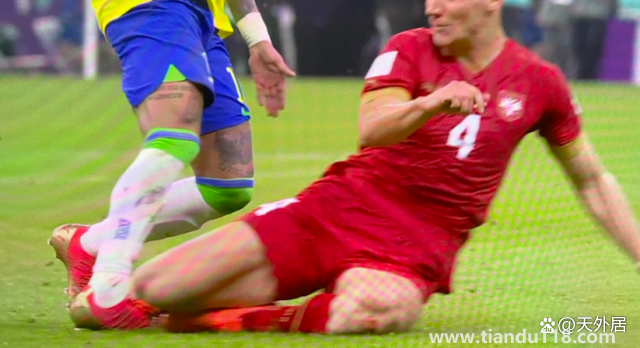 內馬爾受傷:腳踝彎成90度（內馬爾受傷畫面曝光）(圖3)